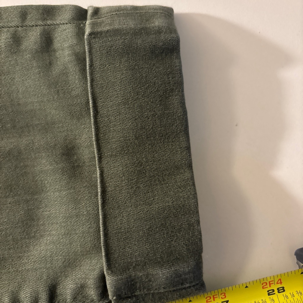 Cosmic Blue Love Army Green Jeans with Bottom Cuffs - Size 30 - Picture 7 of 8